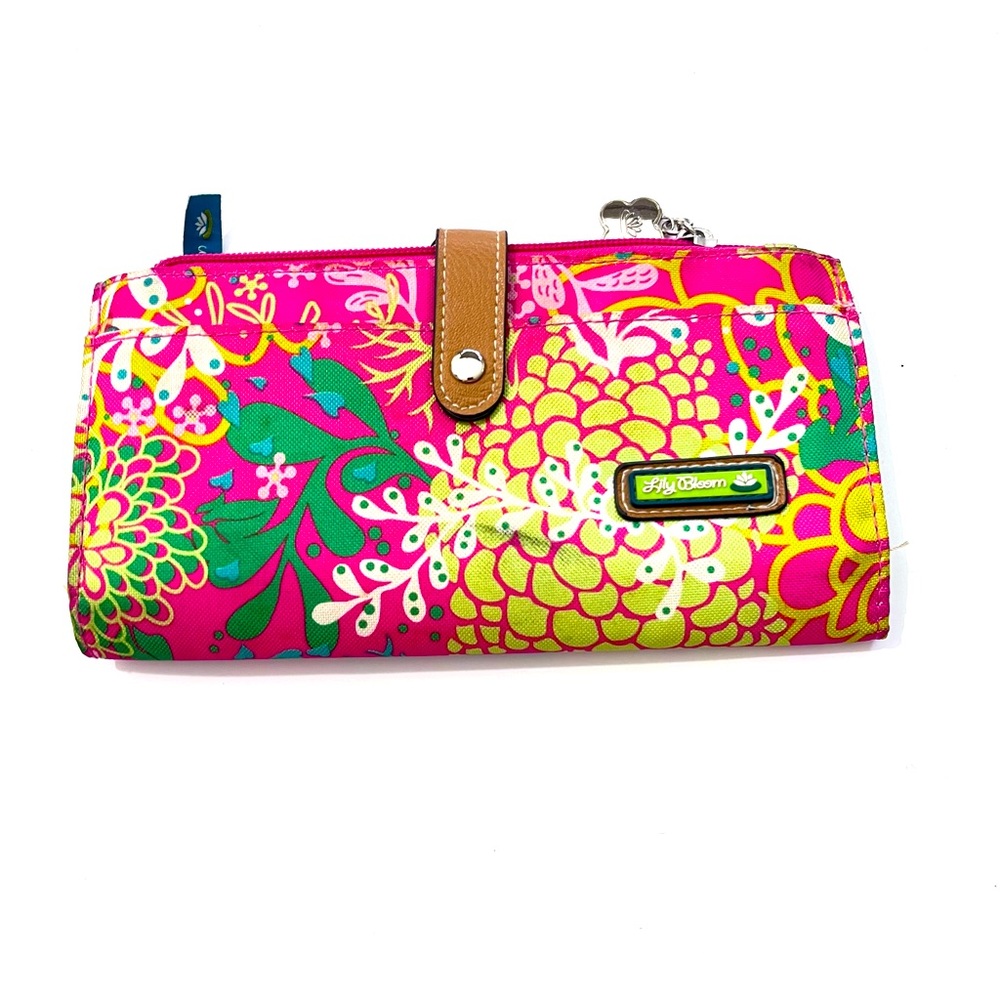 Lilybloom Liza Pink Floral Print Wallet